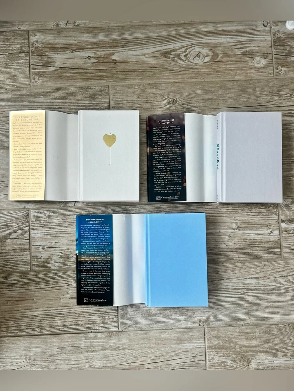 Beautiful Idols Trilogy by Alyson Noël